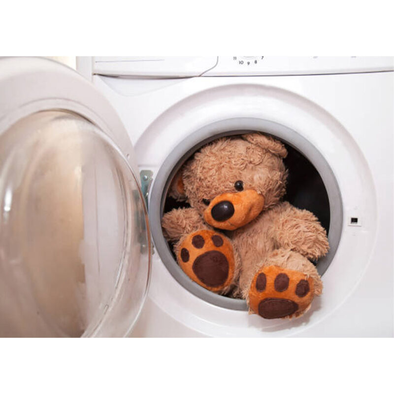 شستن عروسک در ماشین لباسشویی