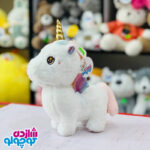 عروسک یونیکورن پولیشی شاخ طلایی