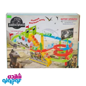 اسباب بازی پله موزیکال طرح دایناسور