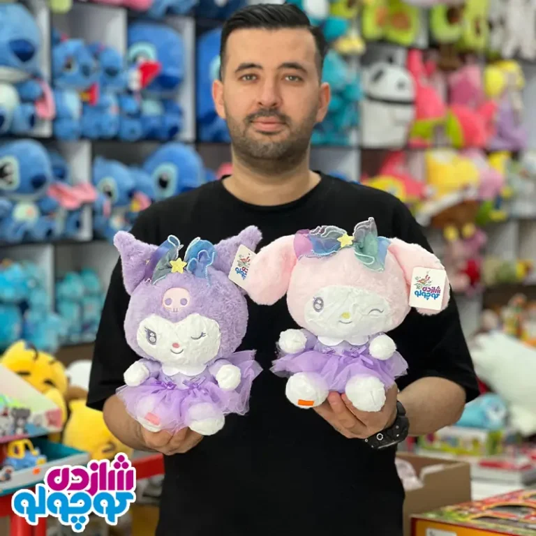عروسک کرومی و ملودی بنفش