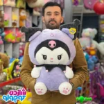 عکس عروسک کرومی بنفش سایز بزرگ