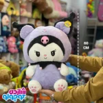 عکس عروسک کرومی بزرگ رنگ بنفش